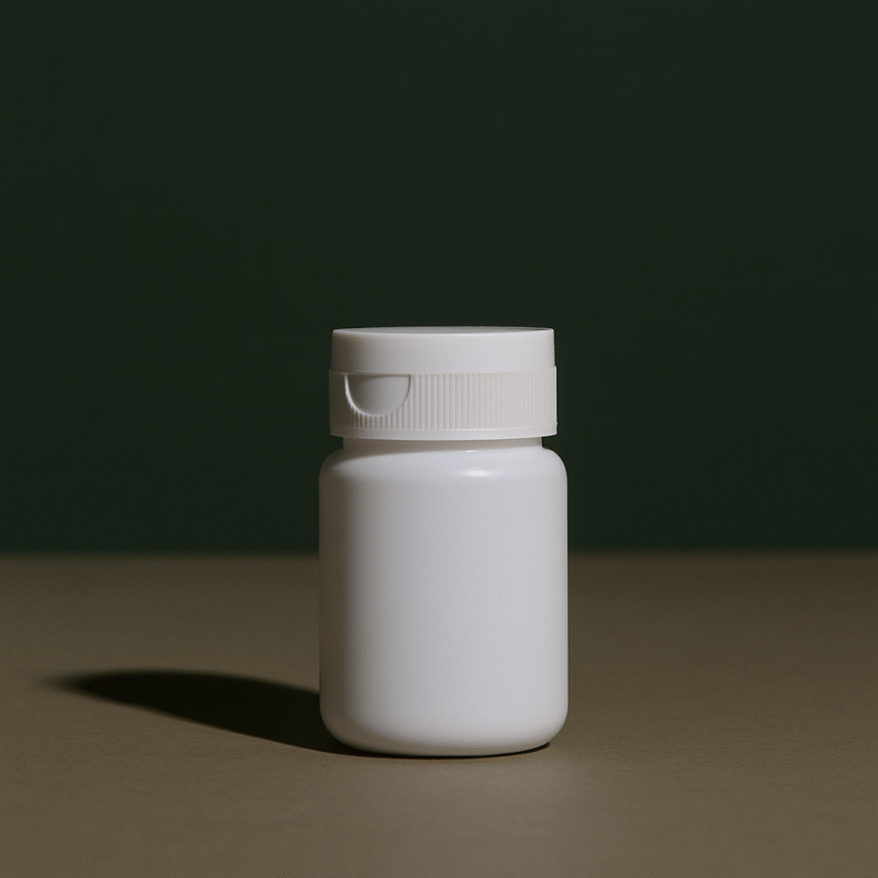 60 CC TABLET CONTAINER WITH FLIP CAP