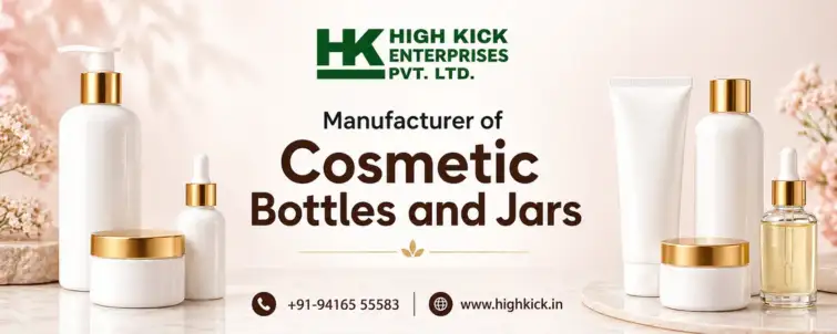 Manufacturer of Cosmetic Bottles and Jars