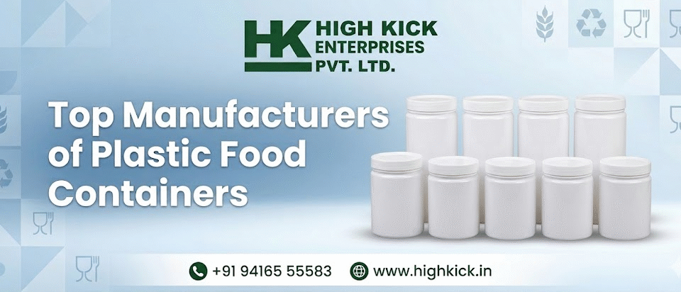 Top Manufacturers of Plastic Food Containers